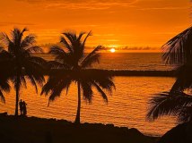 Sunset vibing