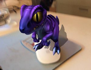 purple dino