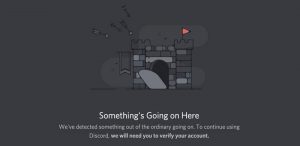 something's going on