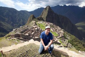 JD Lasica at Machu Picchu